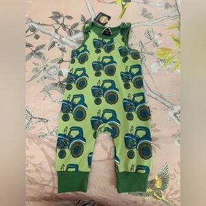 Maxomorra organic romper 3/6m